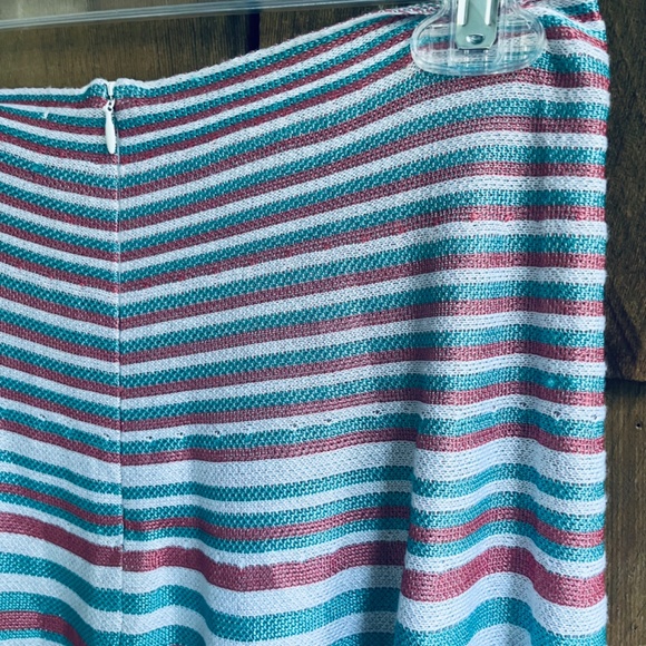 Anthropologie Cecilia Prado Knitted Midi Skirt in Striped A-Line Size M - Picture 13 of 16